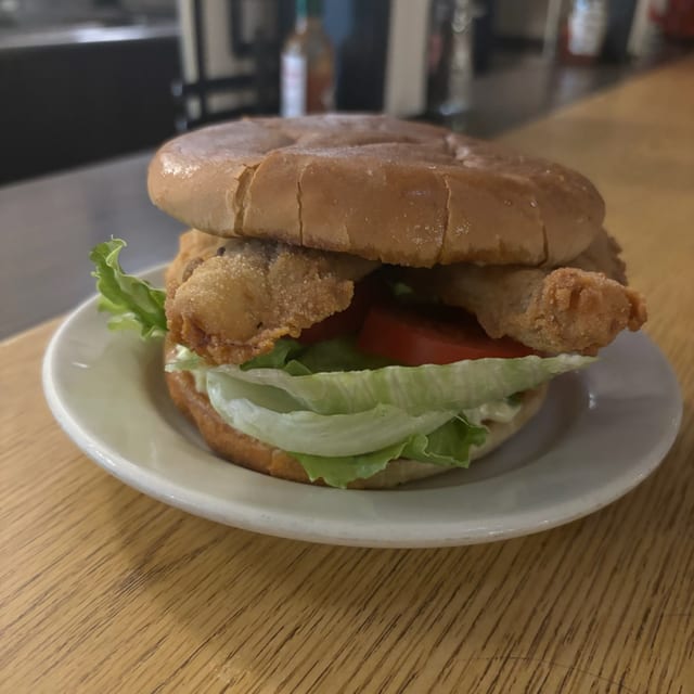 Fried Catfish Sandwich.